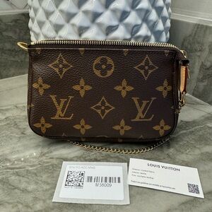 SOLD Louis Vuitton Mini Pochette Accessoires Monogram